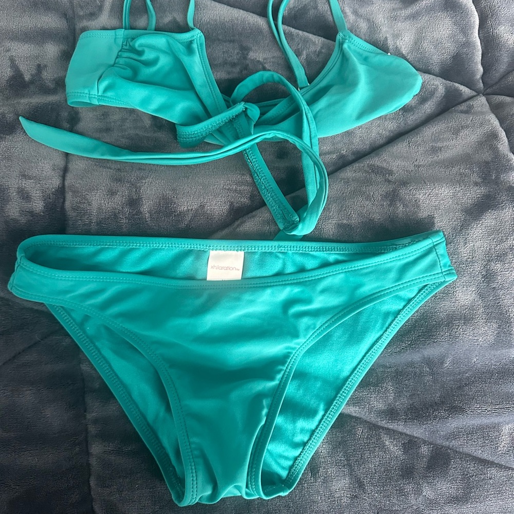 Xhilaration Aqua Bikini Set